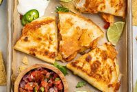 Zesty Shrimp Quesadilla