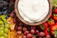 Easy Cream Cheese Fruit Dip No Fluff