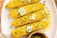 Golden Air Fryer Corn on the Cob