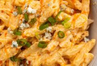 Creamy Buffalo Chicken Pasta