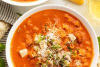 Comforting Chicken Parmesan Soup