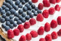 Vibrant Paleo Vegan Flag Tart