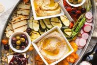 Healthy Mediterranean Mezze Platter