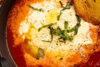 Melted Truffle Burrata and Toasted Crostini