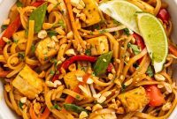 Flavorful Vegan Pad Thai