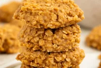 Effortless Peanut Butter Oatmeal Cookies