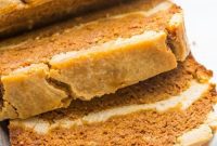 Paleo Pumpkin Bread with Creamy Swirl Gluten Free Dairy Free