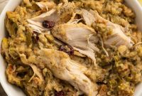 Homestyle Slow Cooker Chicken & Stuffing Dinner