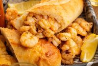 Big Easy BBQ Shrimp Po Boy