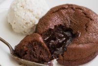 Guilt-Free Paleo Gluten-Free Molten Chocolate Lava Cake