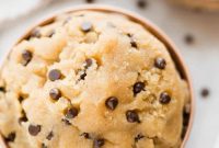 Guilt Free Vegan Paleo Gluten Free Cookie Dough