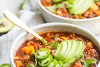Instant Pot Whole30 Butternut Squash Chili Paleo Low Carb