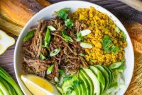 Wholesome Instant Pot Brisket Taco Bowls