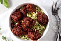 Wholesome Whole30 Paleo Spaghetti and Meatballs
