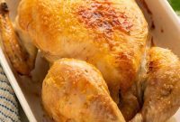 Succulent Roast Chicken with Scratch Gravy