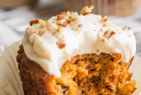 Delicious Paleo Carrot Cake Cupcakes Free From Gluten and Dairy