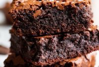 Ultimate Fudgy Crackly Paleo Brownies Gluten Free