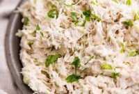 Classic Deli Shredded Chicken Salad
