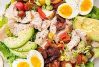 Dairy-Free Whole30 Chicken Cobb Salad
