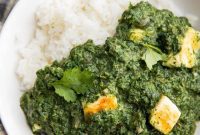 Velvety Palak Paneer