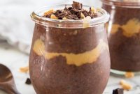 Luscious Peanut Butter Chocolate Chia Pudding