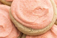 Soft Baked Paleo Lofthouse Frosted Cookies