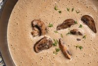 Velvety Mushroom Comfort Soup