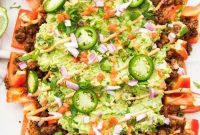 Bell Pepper Nacho Boats