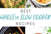Wholesome Whole30 Slow Cooker Solutions
