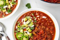 Comforting Whole30 Chili