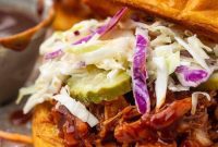 Smoky Pulled Jackfruit BBQ Sandwiches