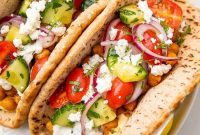 Mediterranean Chickpea Gyros