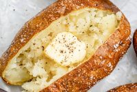 Crispy Air Fryer Baked Potatoes