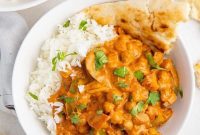 Creamy Plant-Based Chickpea Tikka