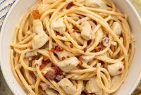 Luscious Chicken Carbonara