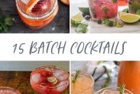 15 Make-Ahead Cocktails