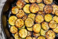 Effortless Golden Zucchini