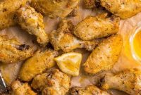 Zesty Lemon Pepper Wings