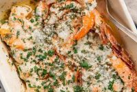 Golden Oven-Kissed Shrimp