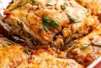 Aubergine Stack Bake