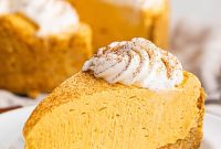 Effortless Autumn Pumpkin Cheesecake