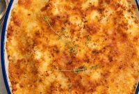 Cheesy Cauliflower Gratin