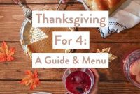 Small Group, Big Feast: Your Thanksgiving Menu and Guide