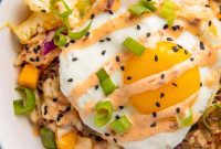 Unwrapped Egg Roll Breakfast Bowl Whole30 and Paleo