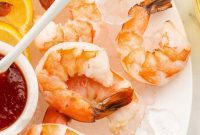 Restaurant-Style Shrimp Cocktail with Zesty Homemade Sauce