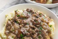 Creamy Whole30 Beef Stroganoff