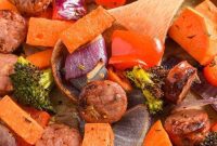 Effortless One-Pan Chicken Sausage Dinner