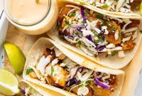 Zesty Fish Taco Crema