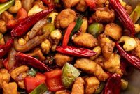 Fiery Szechuan Chicken
