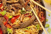 Wok-Tossed Beef Noodles